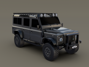 land rover defender 110 custom Modèle 3D