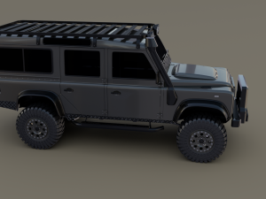 land rover defender 110 custom Modèle 3D