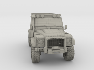 land rover defender 110 custom Modèle 3D