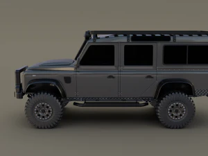 land rover defender 110 custom 3D Model