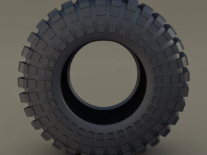 맥시스 트레파도르 타이어 3D 모델