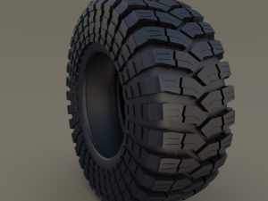 maxxis trepador tire 3D मॉडल