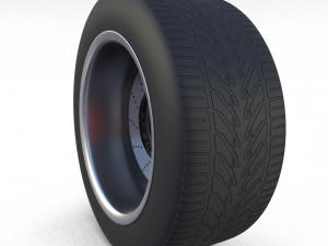 mercedes g class wheel full Modello 3D