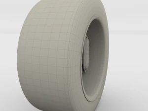 mercedes g class wheel full 3D Model