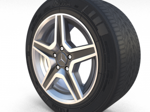 mercedes g class wheel Modèle 3D