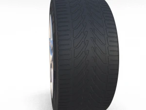 mercedes g class wheel 3D Model