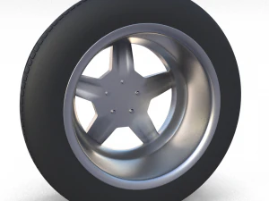 mercedes g class wheel 3D Model