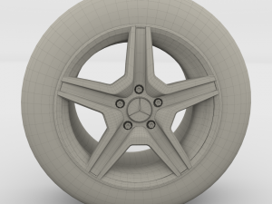 mercedes g class wheel Modèle 3D