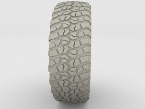 kahn wheel bf goodrich tire 3D Модель