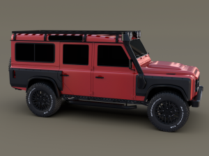 land rover defender 110 custom v2 3D Model