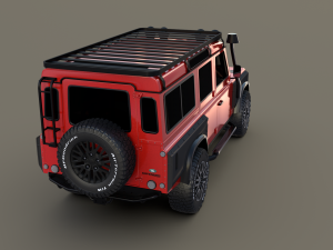 land rover defender 110 custom v2 3D Model