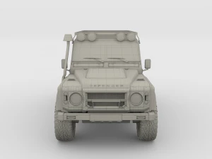 land rover defender 110 custom v2 3D Model