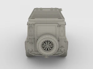 land rover defender 110 custom v2 3D Model