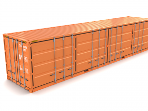 40ft shipping container side open 3D मॉडल