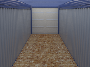 40ft shipping container open top no cover 3D मॉडल