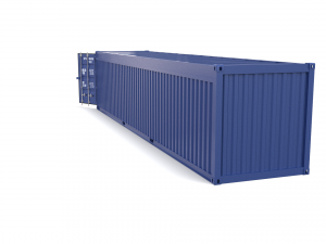 40ft shipping container open top no cover 3D मॉडल