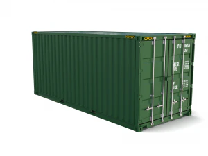 20ft shipping container side open 3D Model