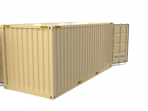 20ft shipping container side open 2 3D मॉडल