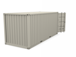 20ft shipping container side open 2 3D मॉडल