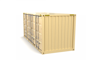 20ft shipping container side open 2 3D मॉडल