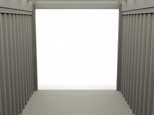 20ft shipping container open top no cover 3D मॉडल