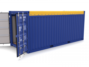 20ft shipping container open top 3D मॉडल