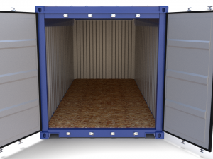 20ft shipping container open top 3D मॉडल