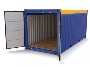 20ft shipping container open top 3D मॉडल