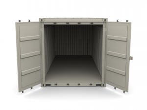 20ft shipping container open top 3D मॉडल