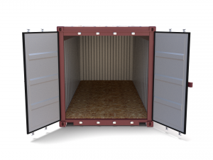 20ft shipping container open top 2 3D मॉडल