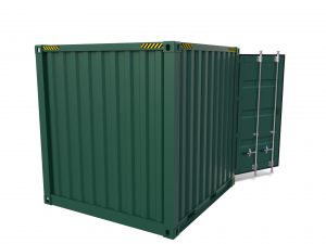 8ft shipping container 3D Model