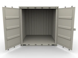 8ft shipping container 3D Model