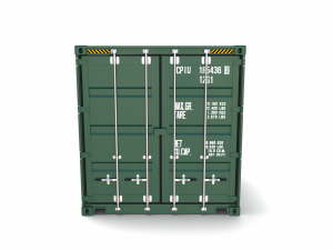 8ft shipping container 3D Model