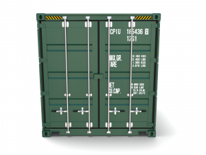 10ft shipping container 3D Model