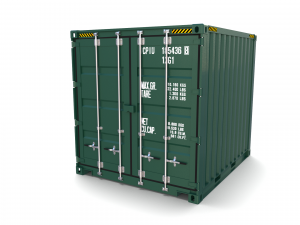 10ft shipping container 3D Model