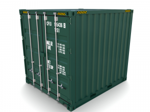 10ft shipping container 3D Model