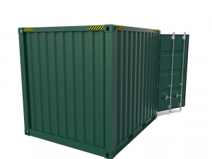 10ft shipping container 3D Model