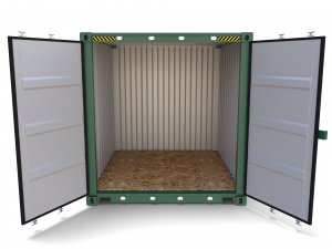 10ft shipping container 3D Model