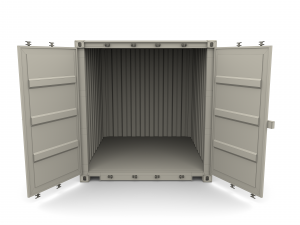 10ft shipping container 3D Model