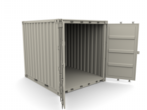 10ft shipping container 3D Model