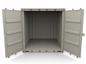 10ft shipping container 3D Model