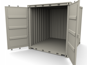 10ft shipping container 3D Model