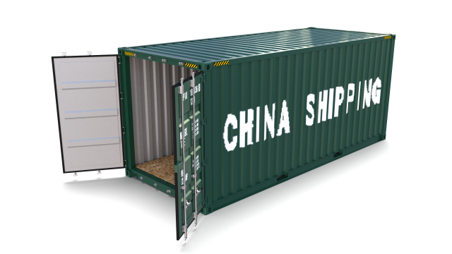 20ft shipping container china shipping 3D मॉडल .c4d .max .obj .3ds .fbx .stl .blend 