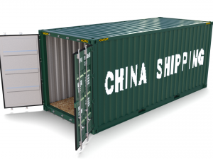 20ft shipping container china shipping 3D मॉडल