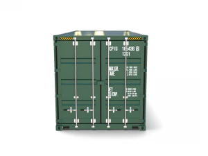 Transporte de cont&ecirc;iner de 20 p&eacute;s na China Modelo 3D