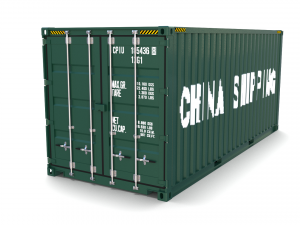 20ft shipping container china shipping 3D मॉडल