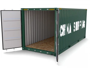 Transporte de cont&ecirc;iner de 20 p&eacute;s na China Modelo 3D