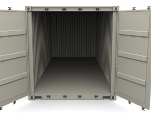 Transporte de cont&ecirc;iner de 20 p&eacute;s na China Modelo 3D