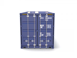 20ft shipping container cma cgm 3D Model