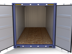 20ft shipping container cma cgm 3D मॉडल